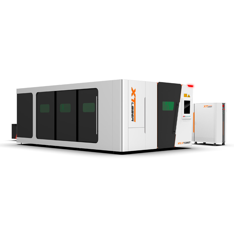 Фото Установка лазерной резки закрытого типа со сменным столом и с труборезом XTLaser серии GТ